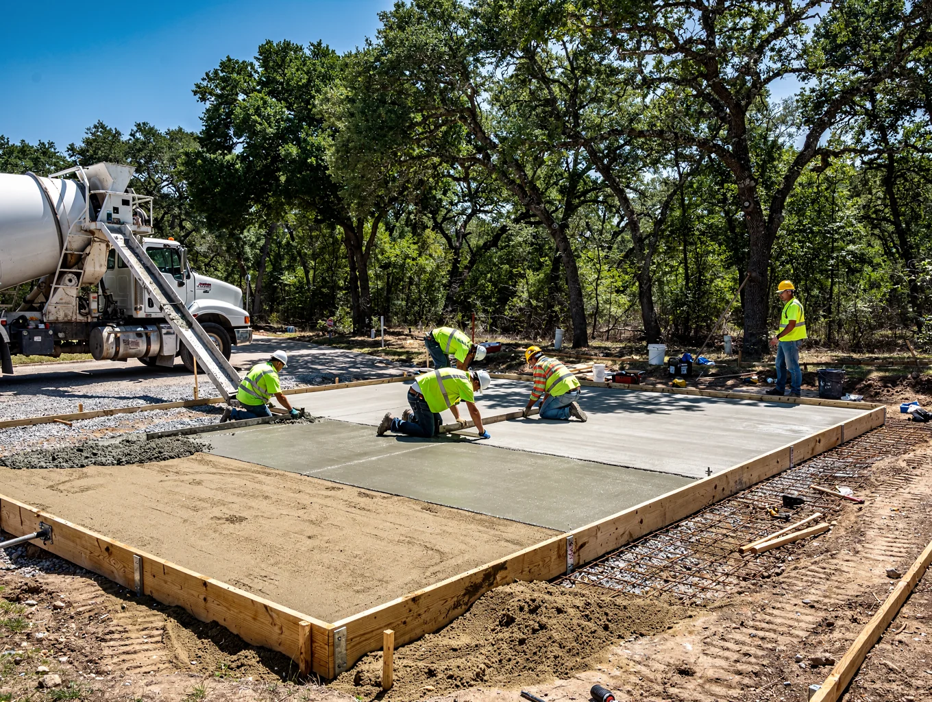 Concrete Patio Installation
