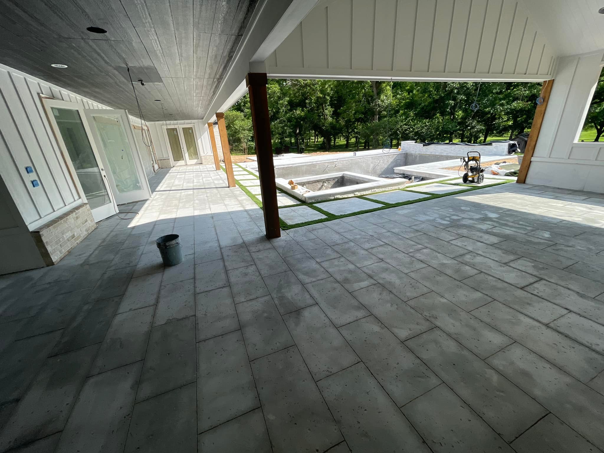 Concrete driveway Houston TX