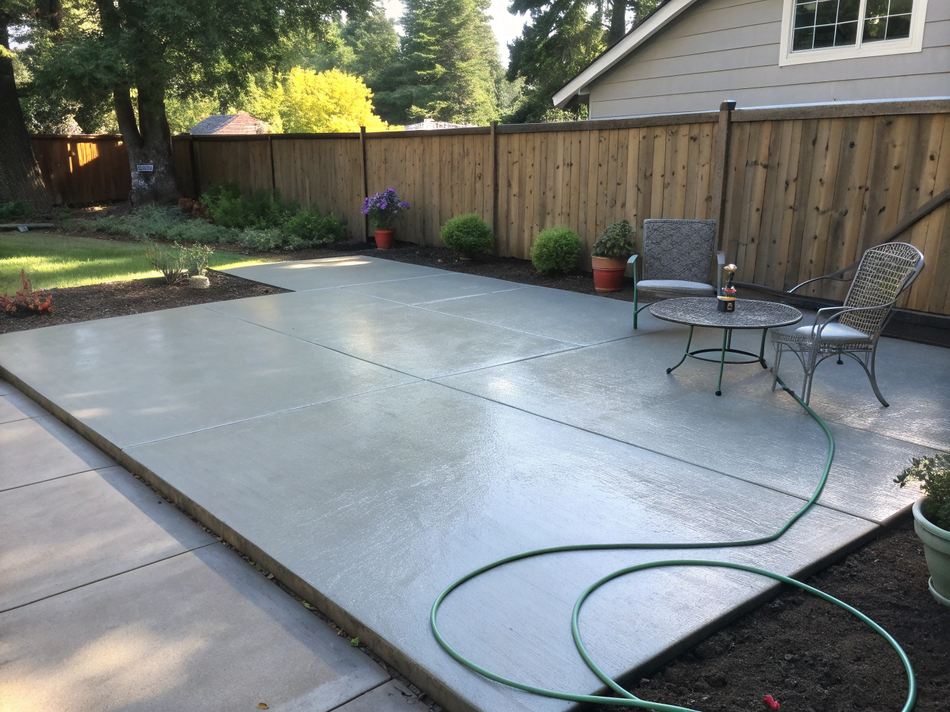 Concrete Patio Installation